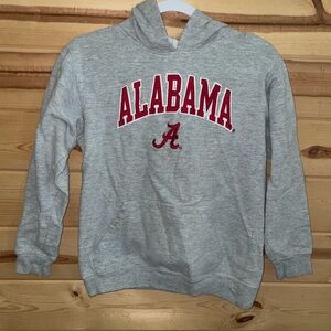 Alabama Crimson Gray Kids Hoodie